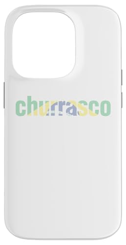 Churrasco brasilianisches Grill-Brasilien-Essen Hülle für iPhone 14 Pro von Brasilien, das Carne Brasil-Flaggen-Amerikaner
