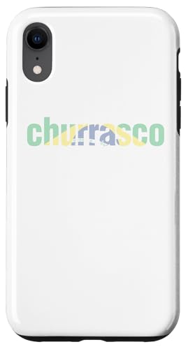 Churrasco brasilianisches Grill-Brasilien-Essen Hülle für iPhone XR Churrasco brasilianisches Grill-Brasilien-Essen Hülle für iPhone XR von Brasilien, das Carne Brasil-Flaggen-Amerikaner