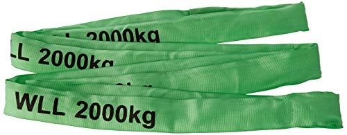 Braun 20041RS Rundschlinge 2000 kg Tragkraft, 4 m Umfang, endlos mit Polyesterkern, grün Braun 20041RS Rundschlinge 2000 kg Tragkraft, 4 m Umfang, endlos mit Polyesterkern, grün von Braun