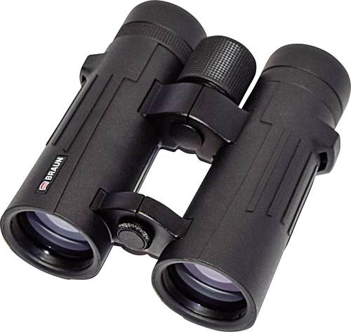 Braun Phototechnik Fernglas 10 x 42mm Dachkant Schwarz 20005 von Braun Phototechnik