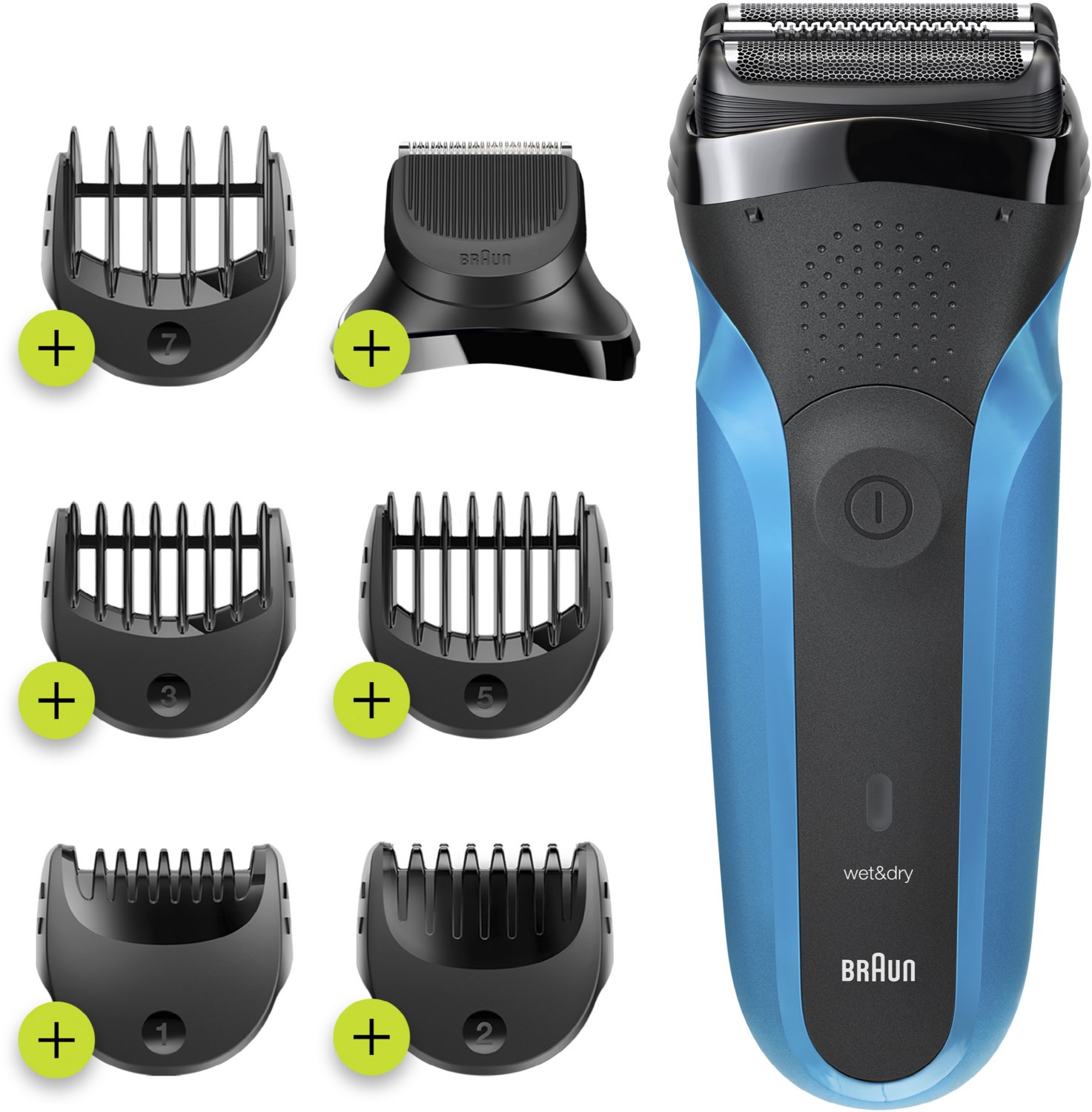 310BT Series 3 Rasierer schwarz/blau 310BT Series 3 Rasierer schwarz/blau von Braun