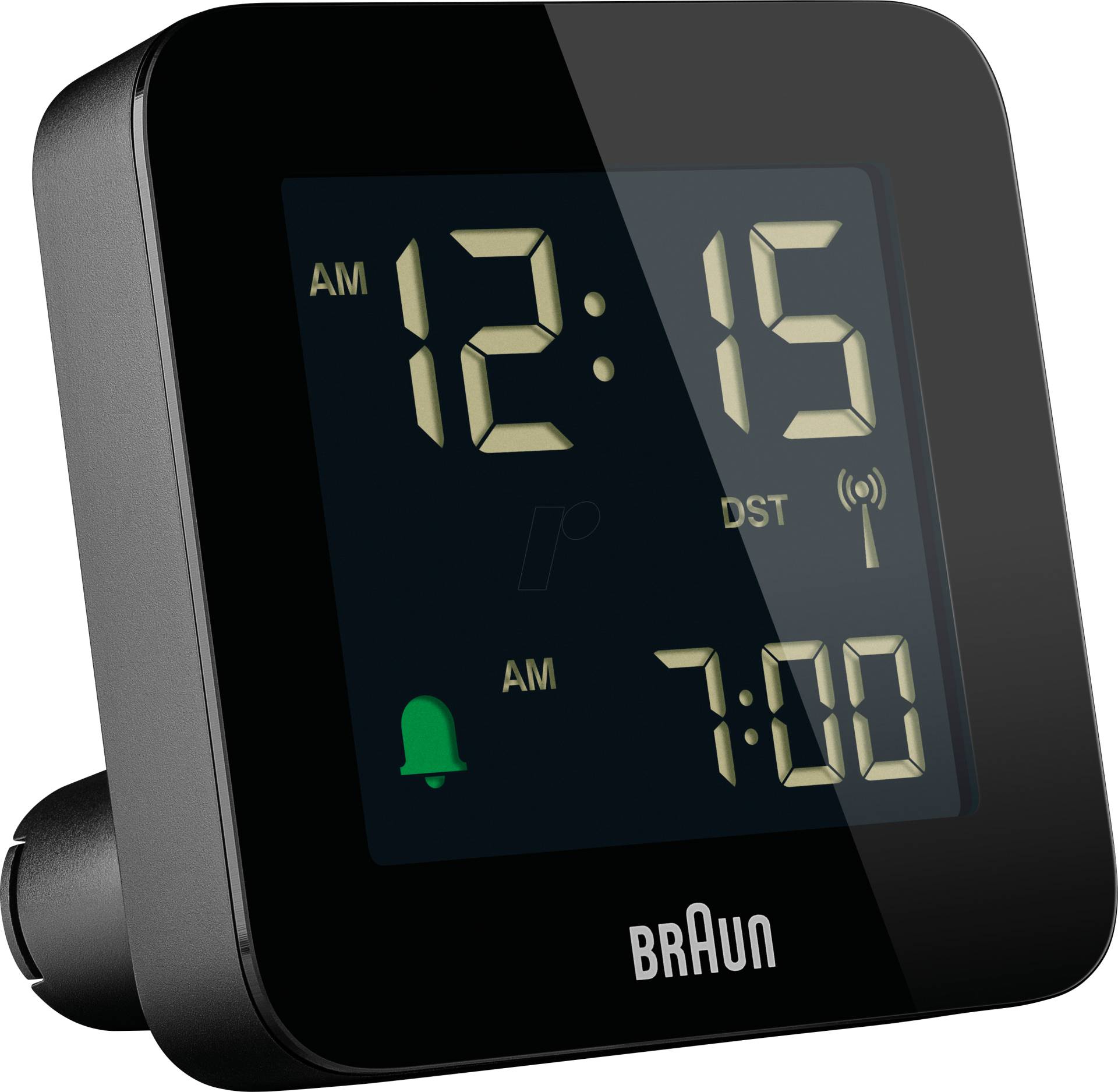 BRAUN BC09-DCF B - Funkwecker digital schwarz von Braun