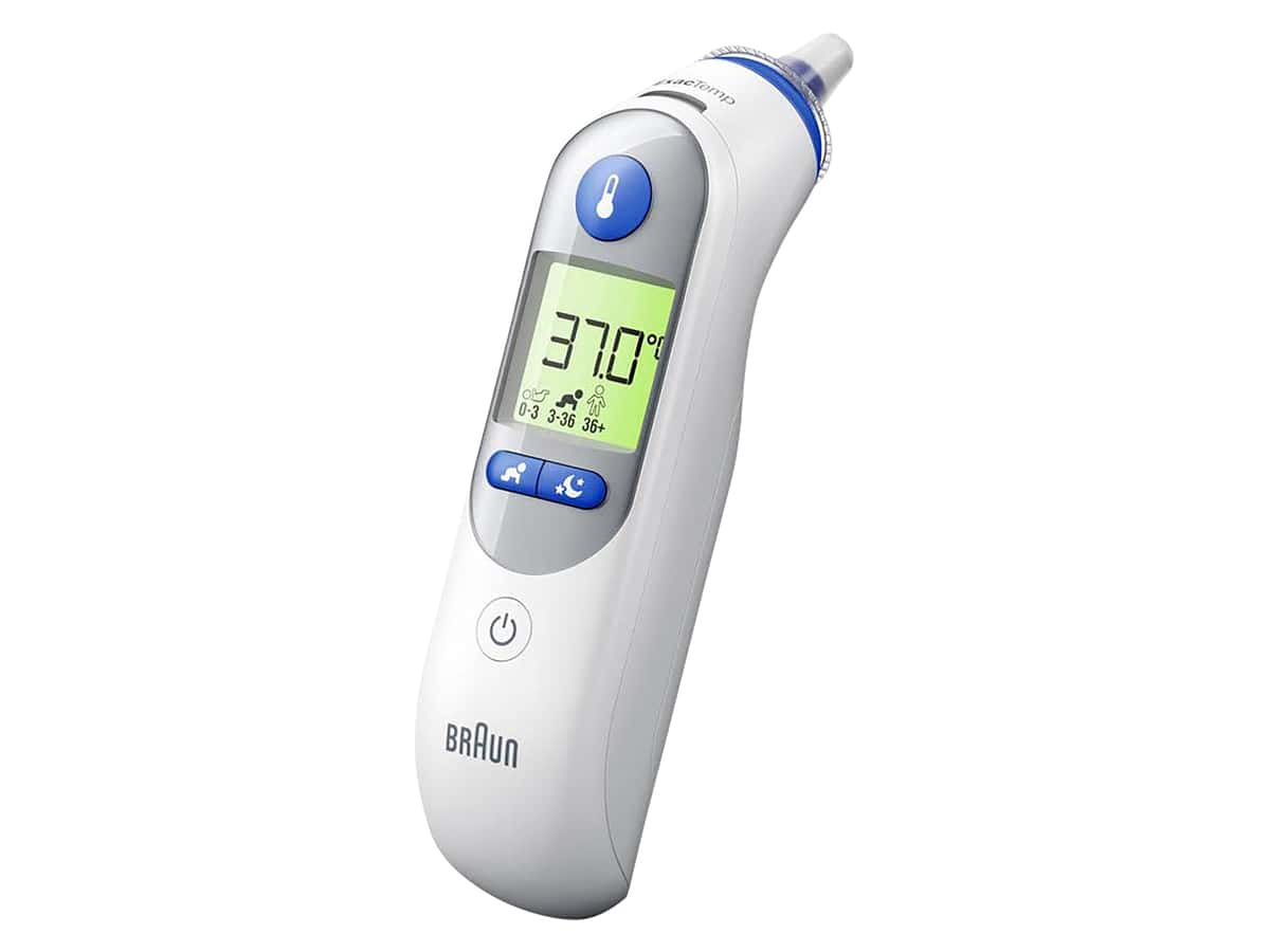 BRAUN Fieberthermometer IRT 6525, ThermScan 7, weiß BRAUN Fieberthermometer IRT 6525, ThermScan 7, weiß von Braun