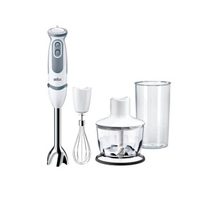 BRAUN MQ5235WH Stabmixer weiß, grau 1.000 W BRAUN MQ5235WH Stabmixer weiß, grau 1.000 W von Braun