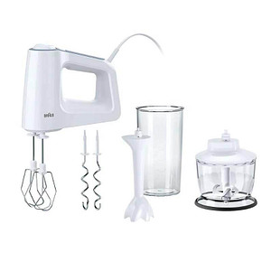 BRAUN MultiMix 3 HM3135WH Handmixer weiß 500 W BRAUN MultiMix 3 HM3135WH Handmixer weiß 500 W von Braun
