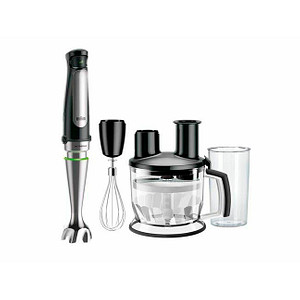 BRAUN MultiQuick 7 MQ7075X Stabmixer schwarz 1.000 W BRAUN MultiQuick 7 MQ7075X Stabmixer schwarz 1.000 W von Braun