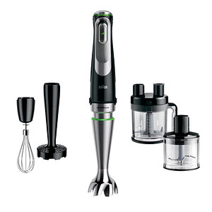 BRAUN MultiQuick 9 MQ9195XLI Stabmixer schwarz 1.200 W von Braun