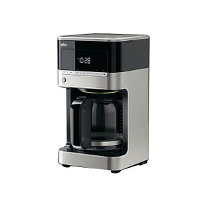 BRAUN PurAroma7 KF7120 Kaffeemaschine schwarz, 12 Tassen BRAUN PurAroma7 KF7120 Kaffeemaschine schwarz, 12 Tassen von Braun
