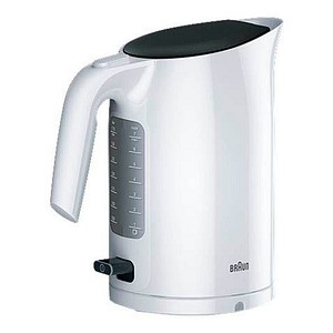 BRAUN Wasserkocher PurEase WK 3000 WH weiß 1,0 l 2.200 Watt von Braun