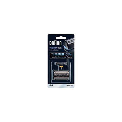 BRAUN WaterFlex 51B Replacement foil & Cutter for Electric Shaver WaterFlex Black von Braun