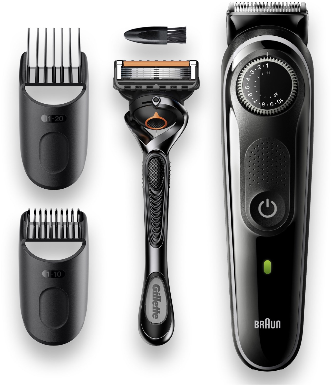 BT3342 BeardTrimmer Bart und Haarschneider schwarz/grau BT3342 BeardTrimmer Bart und Haarschneider schwarz/grau von Braun
