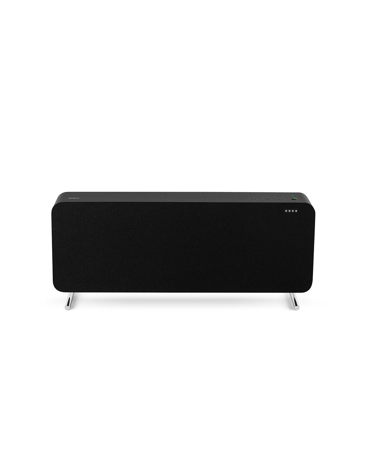 Braun Audio LE02 Lautsprecher Chromecast Airplay 2 schwarz von Braun
