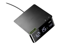 Braun BNC016, Digitaler Wecker, Schwarz, 12/24 h, LCD, 140 mm, 60 mm von Braun