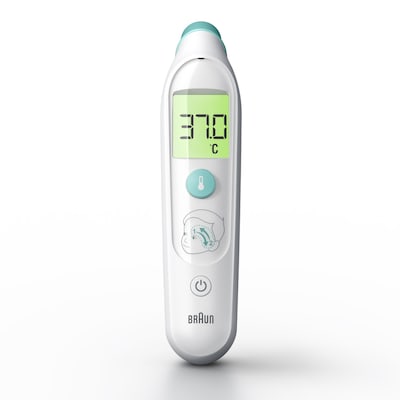 Braun BST200WE Sensian Swipe 5 Stirnthermometer weiss Braun BST200WE Sensian Swipe 5 Stirnthermometer weiss von Braun