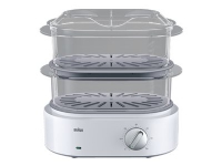 Braun FS 5100, 2 Korb/Körbe, Weiß, Arbeitsplatte, Drehregler, Vorderseite, 3,1 l Braun FS 5100, 2 Korb/Körbe, Weiß, Arbeitsplatte, Drehregler, Vorderseite, 3,1 l von Braun