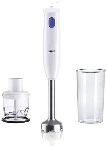 Braun HB101AI-MQ10.201MWH Stabmixer 450W BPA-frei, mit Zerkleinereraufsatz Weiß Braun HB101AI-MQ10.201MWH Stabmixer 450W BPA-frei, mit Zerkleinereraufsatz Weiß von Braun