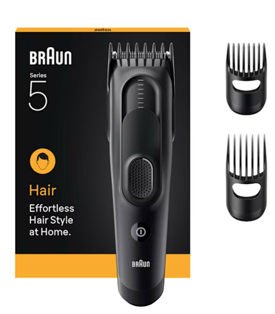 Braun HC5530 Haartrimmer/-schneider Schwarz 17 Nickel-Metallhydrid (NiMH) von Braun
