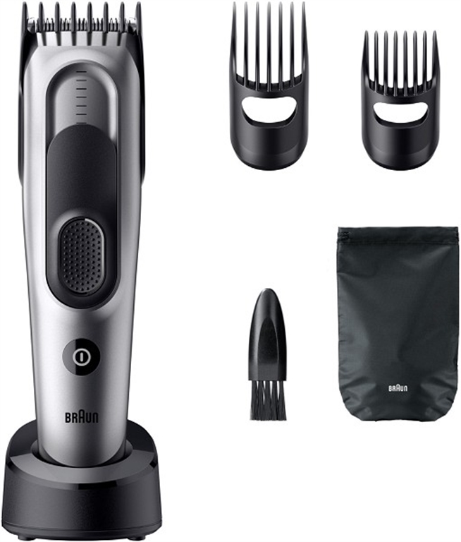Braun HC7590 HairClipper (silber/schwarz) von Braun