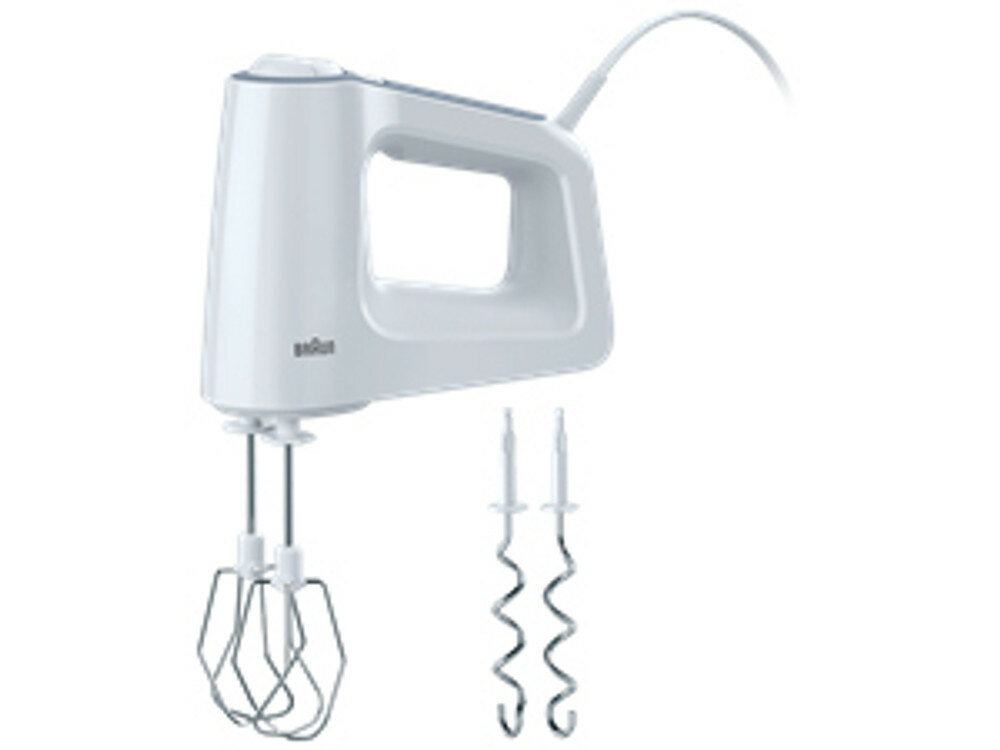 Braun HM 3100 WH Handmixer Weiß 500 W Braun HM 3100 WH Handmixer Weiß 500 W von Braun