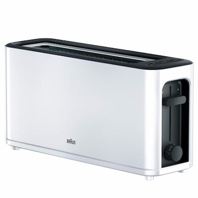Braun HT 3100 PurEase Langschlitz-Toaster weiß Braun HT 3100 PurEase Langschlitz-Toaster weiß von Braun