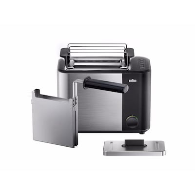 Braun HT 5015 BK Toaster schwarz / edelstahl von Braun