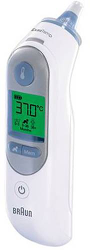 Braun IRT 6520 Thermoscan 7 Infrarot Fieberthermometer Vorgewärmte Meßspitze Braun IRT 6520 Thermoscan 7 Infrarot Fieberthermometer Vorgewärmte Meßspitze von Braun