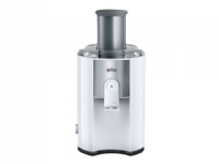 Braun J 500 WH, Entsafter, Edelstahl, Weiß, 2 l, 1,25 l, 7,5 cm, 900 W von Braun