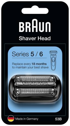 Braun Kombipack 53B Scherkopf Schwarz 1St. Braun Kombipack 53B Scherkopf Schwarz 1St. von Braun