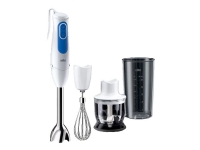 Braun MQ 3025 Spaghetti, Pürierstab, 600 l, 1,2 m, 700 W, Blau, Weiß Braun MQ 3025 Spaghetti, Pürierstab, 600 l, 1,2 m, 700 W, Blau, Weiß von Braun
