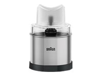 Braun MQ 60, Silber, 0,35 l, Edelstahl, EasyClick MQ3 MQ3 Vario MQ5 MQ5 Vario MQ7 von Braun