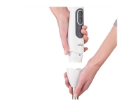Braun MultiMix 3 Handmixer HM 3105 (500 Watt Handrührgerät, 5 Geschwindigkeitsstufen + Turbo-Funktion, inkl. Schneebesen, Knethaken, PowerBell Mixfuß und 600 ml Mix- und Messbecher) weiß (HM 3105B) von Braun