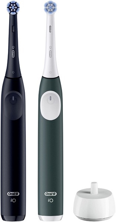 Braun Oral-B iO Series 2 mit 2. Handstück (Night Black/Forest) von Braun