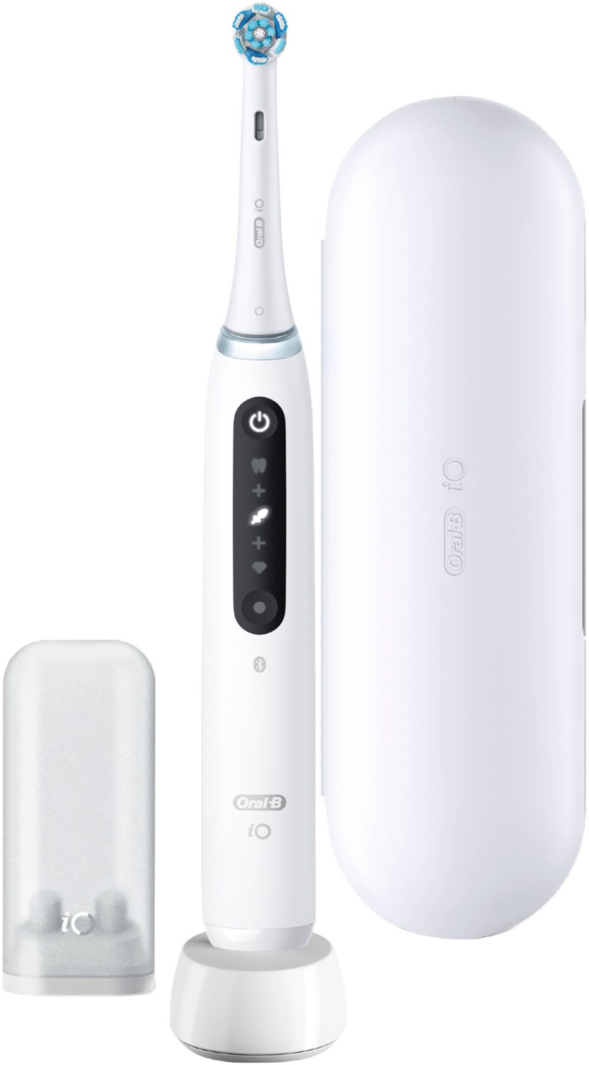 Braun Oral-B iO Series 5N Elektrische Zahnbürste Quite White von Braun