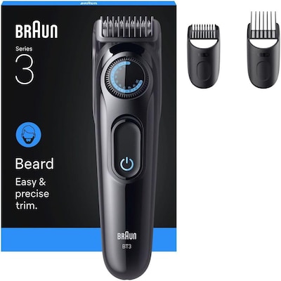 Braun Series 3 BT3520 Barttrimmer schwarz von Braun