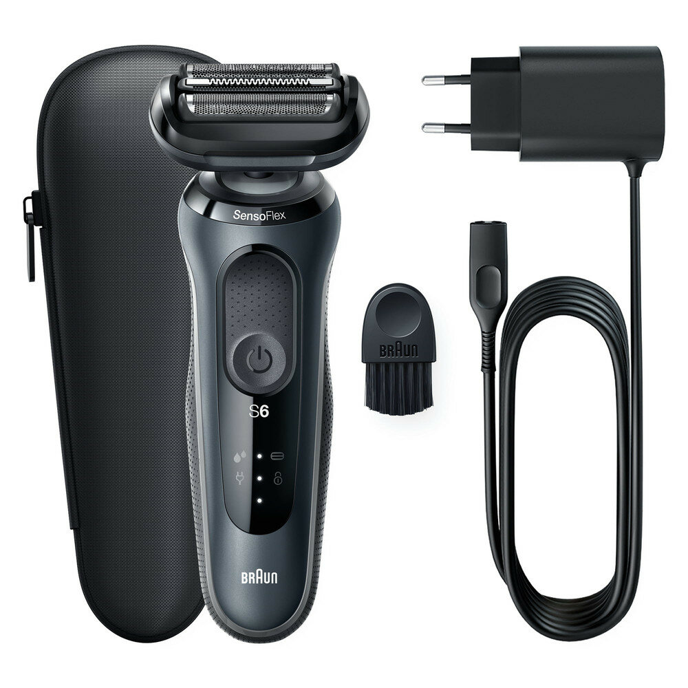 Braun Series 6 61-N1000s Folienschaber Schwarz, Grau Braun Series 6 61-N1000s Folienschaber Schwarz, Grau von Braun