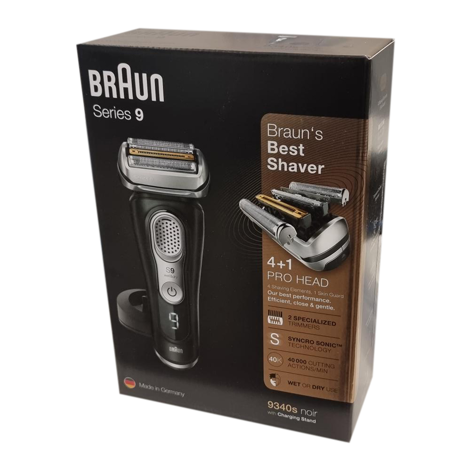 Braun Series 9 9340s Elektrorasierer wet&dry von Braun