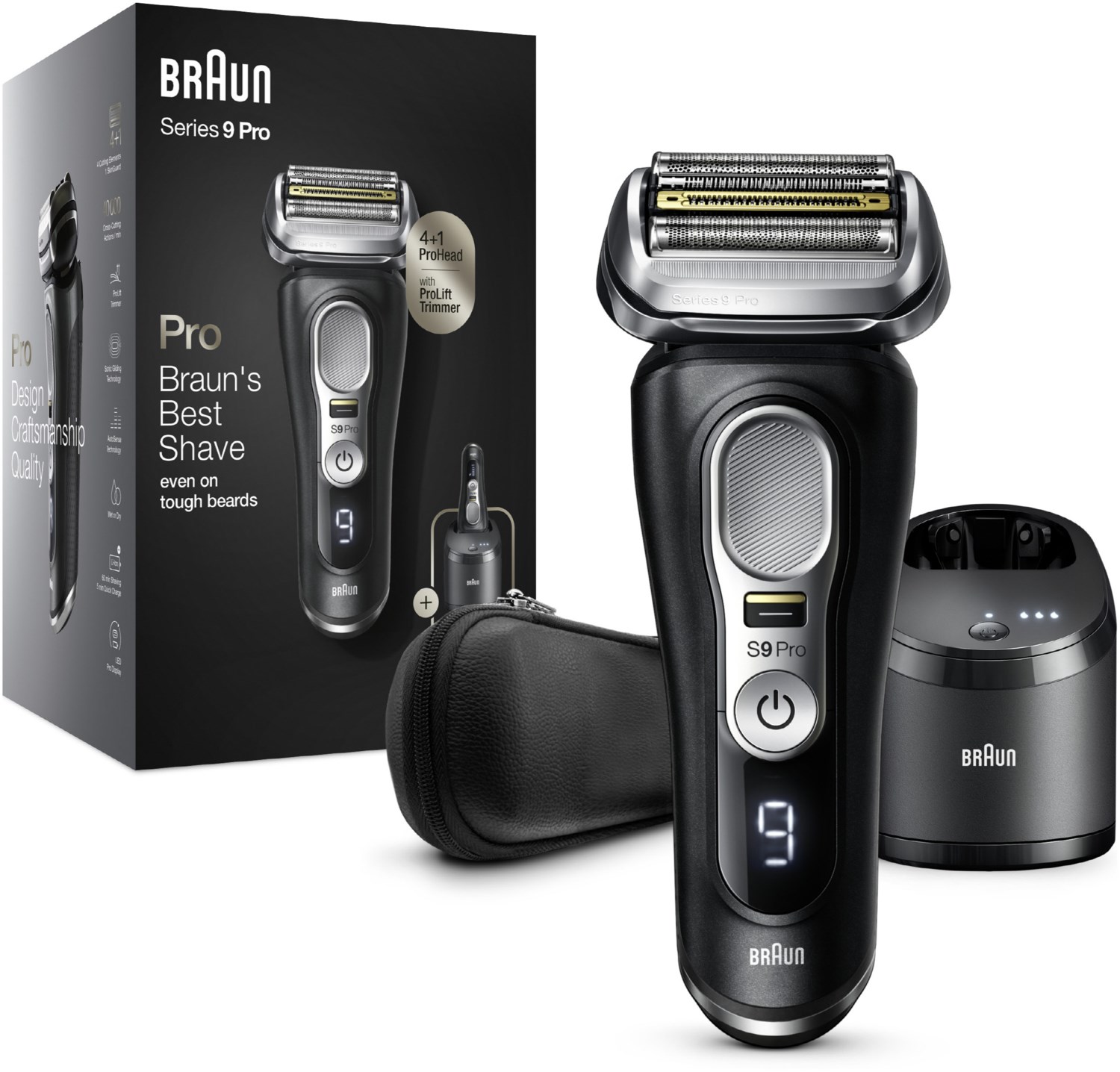 Braun Series 9 Pro 9460cc Elektrorasierer wet&dry von Braun