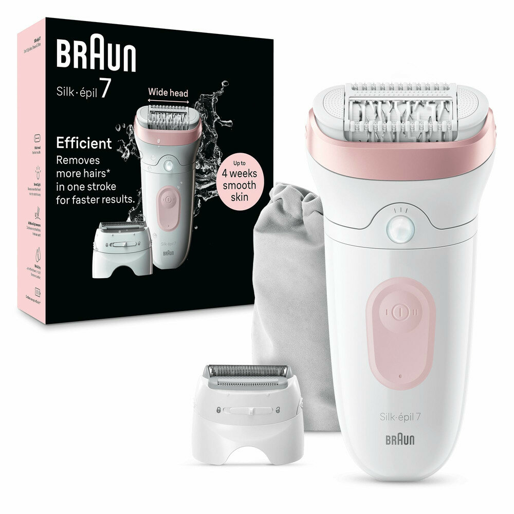 Braun Silk-épil 7 7-030 40 Pinzette Pink, Weiß Braun Silk-épil 7 7-030 40 Pinzette Pink, Weiß von Braun