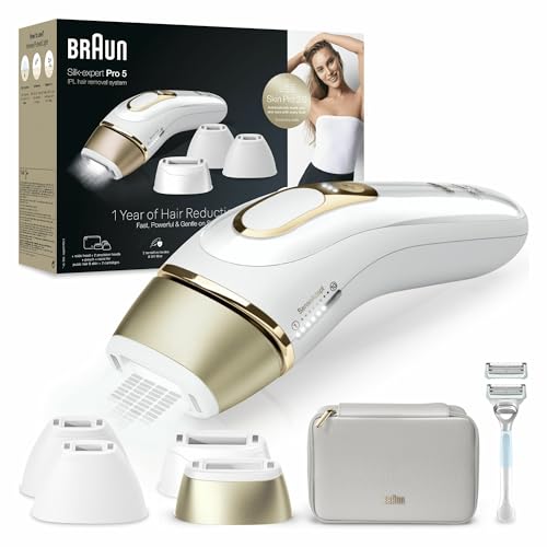 Braun Silk-expert Pro PL5356 Lumière pulsée Or, Blanc von Braun