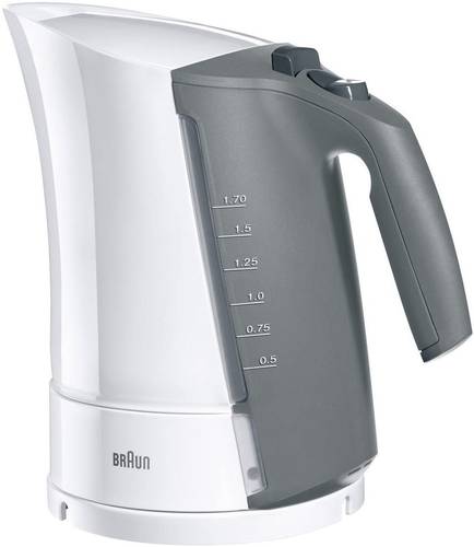 Braun WK300 Multiquick3 weiss Wasserkocher schnurlos Weiß, Schwarz von Braun