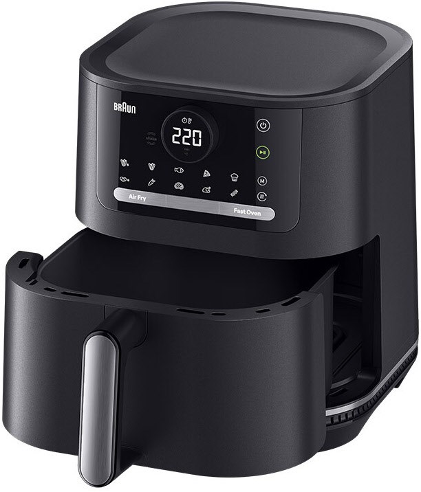 HF5050 MultiFry 5 Heißluft-Fritteuse schwarz HF5050 MultiFry 5 Heißluft-Fritteuse schwarz von Braun