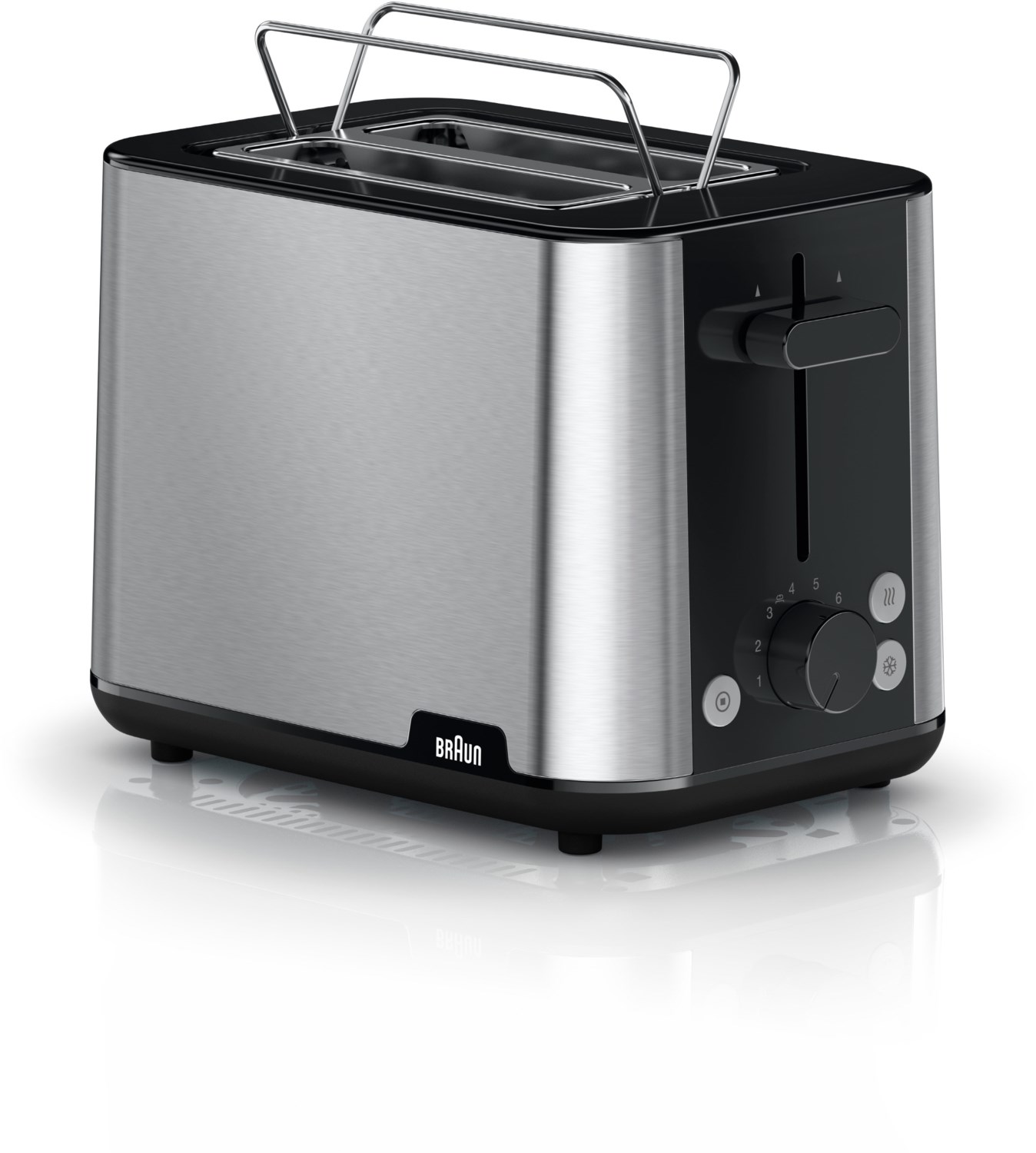 HT 1510 BK Kompakt-Toaster schwarz von Braun