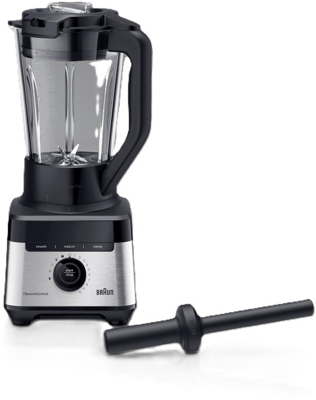 JB 7550 BK PowerBlend 7 Standmixer schwarz von Braun
