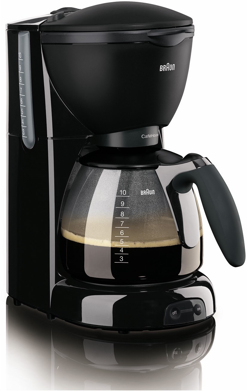 KF 560/1 BK CafeHouse PurAroma Plus Kaffeeautomat schwarz von Braun
