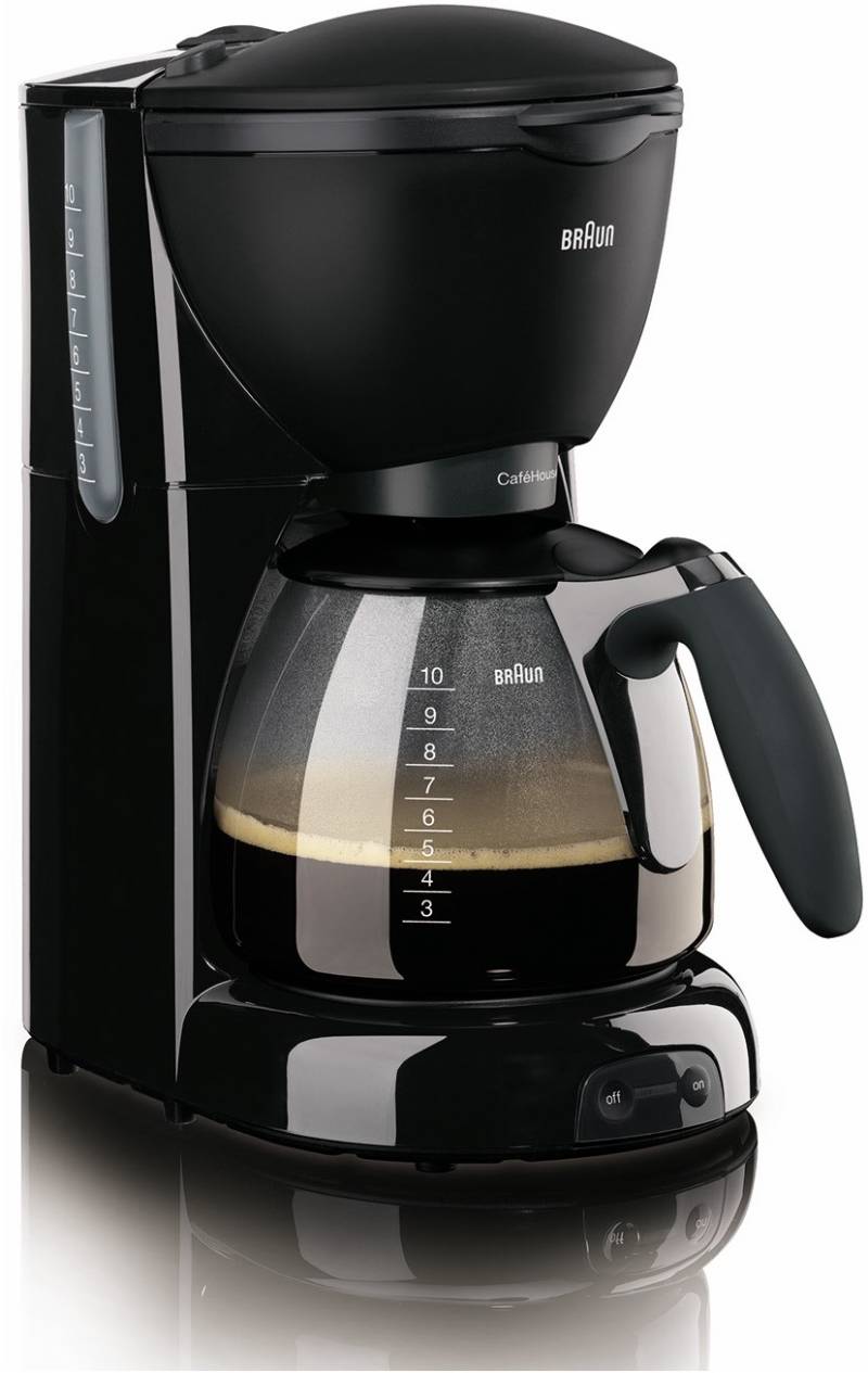 KF 560/1 BK CafeHouse PurAroma Plus Kaffeeautomat schwarz von Braun