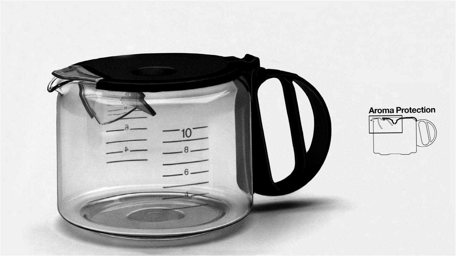 KFK 10 L Glaskanne Zubehör schwarz KFK 10 L Glaskanne Zubehör schwarz von Braun