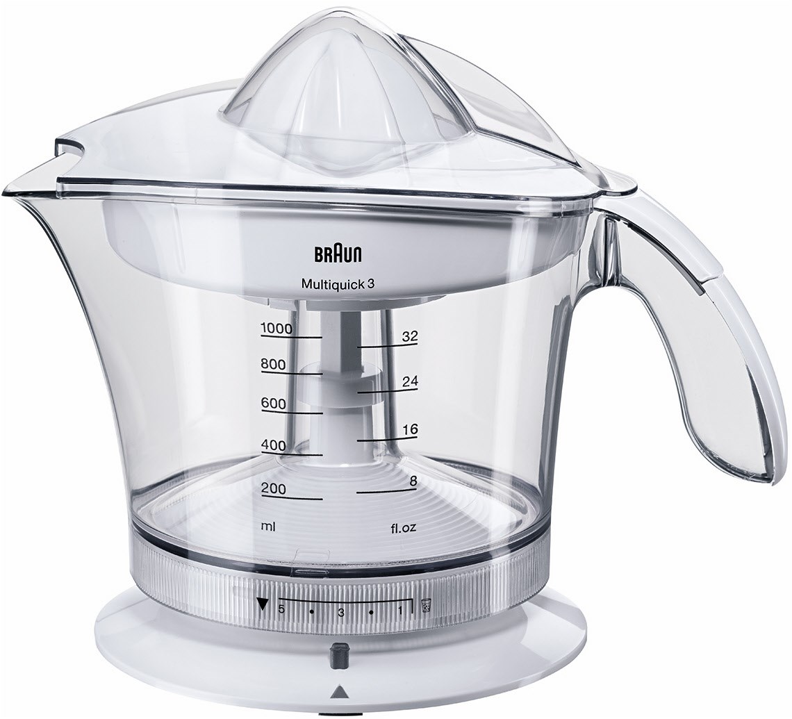 MPZ 9 Multiquick 3 Zitruspresse weiß MPZ 9 Multiquick 3 Zitruspresse weiß von Braun