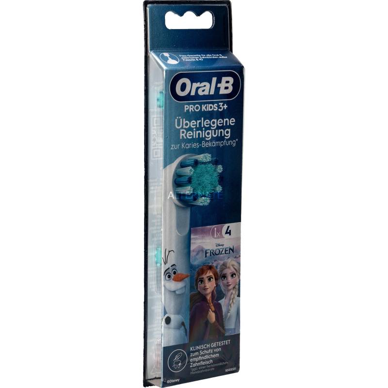 Oral-B Pro Kids Eiskönigin II 4er, Aufsteckbürste von Braun