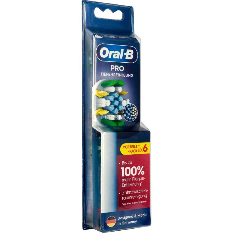 Oral-B Pro Tiefenreinigung Aufsteckbürsten 6er-Pack von Braun