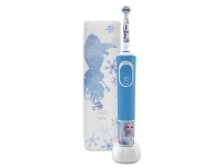 Oral-B Vitality D100, Kinder, Sensibel, Mehrfarbig, 2 min, Extra weich, Blau, Weiß von Braun